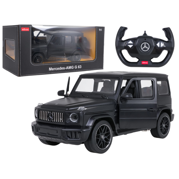 Auto na diaľkové ovládanie 1:14 Mercedes AMG G63 Čierne RASTAR